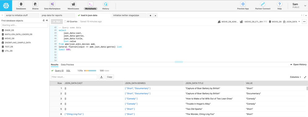 Exploring Snowsight: Snowflake's Replacement for SQL Worksheets