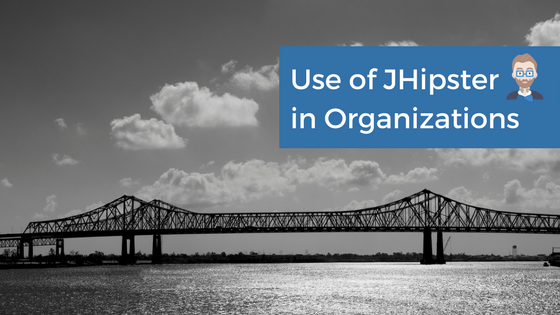 Use of JHipster in Organizations