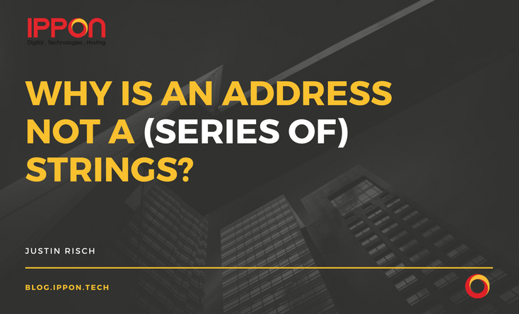 Why is an Address NOT a (series of) Strings?
